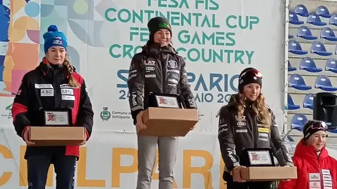 Gina del Rio campiona Europa esqu&iacute; de fons FAE 3