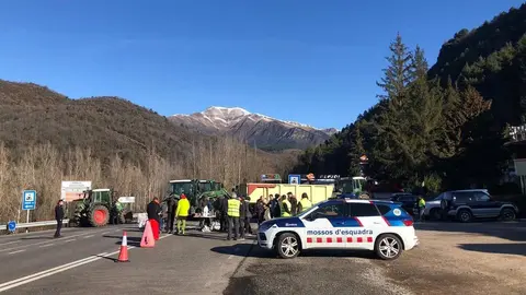 Protestes pagesos Alta Ribagor&ccedil;a