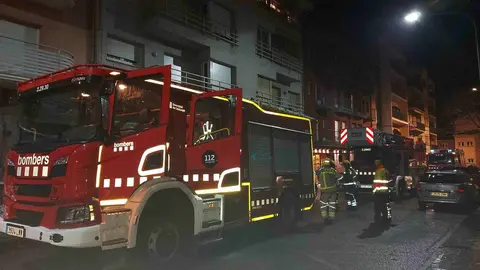 Foc xemeneia la Seu d'Urgell