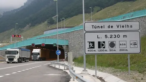 T&uacute;nel de Vielha Boca nord