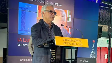 Vicen&ccedil; Llorca Premi Cr&iacute;tica Serra d'Or 2024