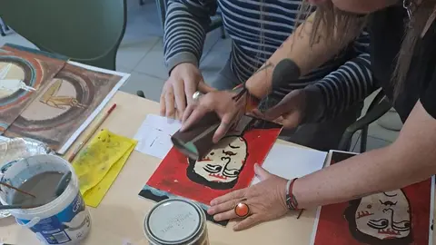 Taller pintura Ta&uuml;ll 1