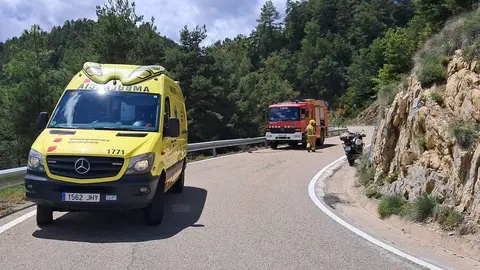 Motorista ferit Coll de Narg&oacute;
