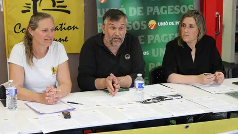Uni&oacute; de Pagesos de Catalunya&nbsp;i la Confederaci&oacute; Pagesa Occitana i Catalana