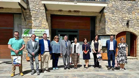 C&ograve;nsol del Jap&oacute; a Tuixent