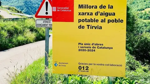 T&iacute;rvia millora xarxa potable