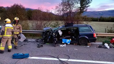 Accident N-152 Puigcerd&agrave;