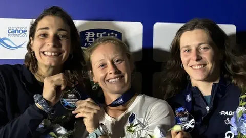 M&ograve;nica Doria medalla d'or Xina