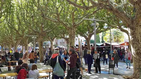 Fira Formatge Passeig Joan Brudieu