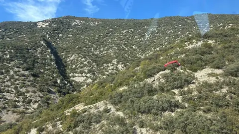 Parapentista Organy&agrave; rescat 1