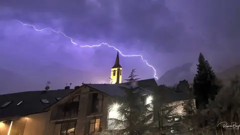 RAMON BAYLINA Tempesta de tardor a Esterri
