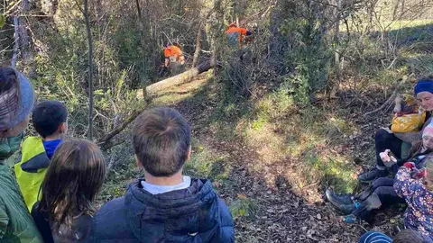 Brigada forestal Cerdanya Escola Ridolaina 2