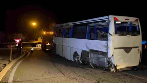 Autocar accidentat Port&egrave; 3