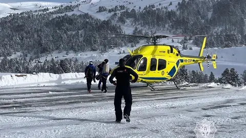 Policia Andorrana rescat