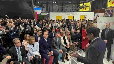 Un moment de la inauguraci&oacute; de FITUR