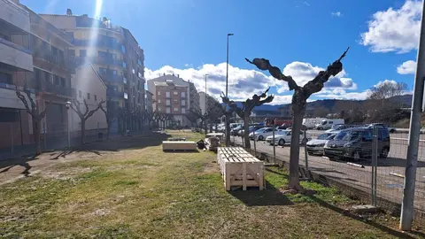 Parc infantil estaci&oacute; de Tremp