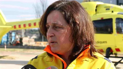 Helic&ograve;pter medicalitzat Anna Fontquern&iacute;