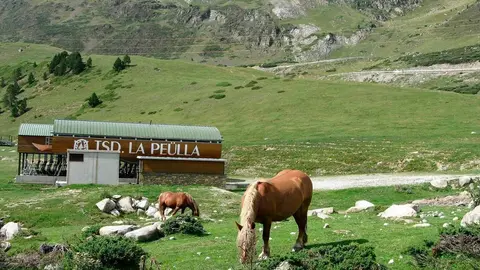 Telecadira de la Pe&uuml;lla a Baqueira Beret