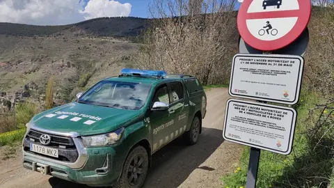 acc&eacute;s motoritzat protecci&oacute; gall fer Agents Rurals 1