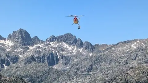Rescat vall de bo&iacute; escaladores