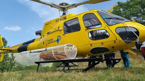 Helic&ograve;pter Pompi&egrave;rs d'Aran