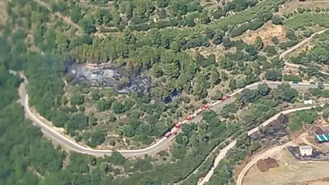 Incendi la Pobla de Segur