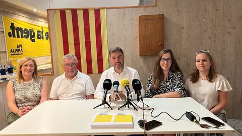 ERC Puigcerd&agrave; Roda de premsa moci&oacute; censura 1