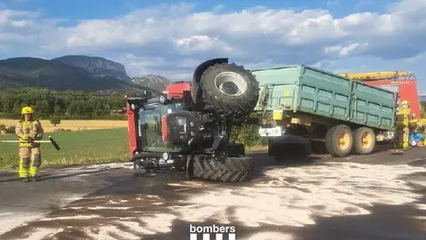 Vilamitjana turisme tractor accident