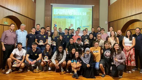 Reconeixement esportistes la Seu