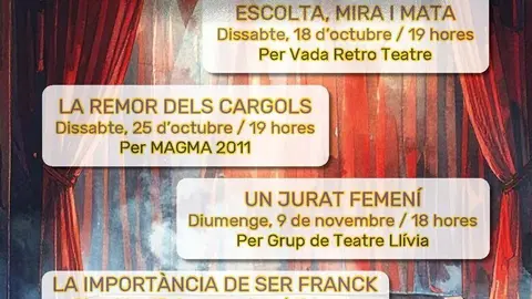 mostra de teatre