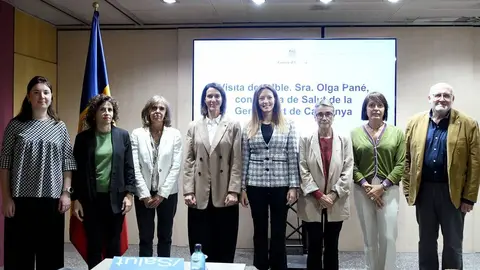 Visita Consellera de Salut de la Generalitat de Catalunya. 13-10-2025