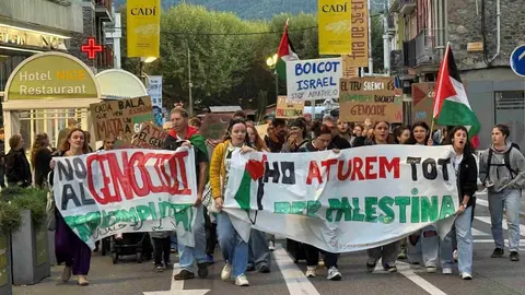 Manifestaci&oacute; Palestina 1