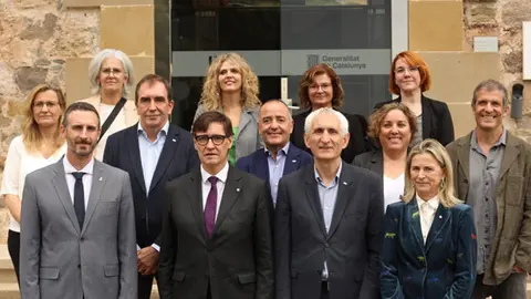El president Illa visita la seu de l'IRTA &copy;DARPA