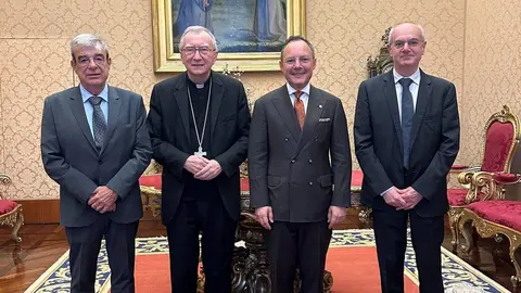 Govern Andorra Reuni&oacute; amb el cardenal Pietro Parolin