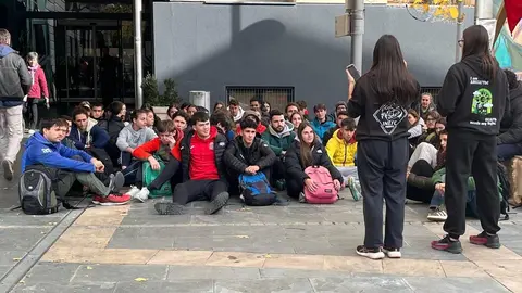 Protesta estudiants INEFC Pirineus 8