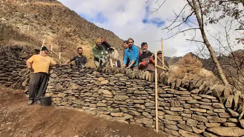Pedra seca Cam&iacute; del Botanal d'Alins 2