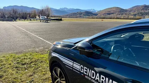 Foto aero-club de Saint-Girons a Ari&egrave;ge. Justine Salles - FTV