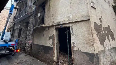 Edifici enderrocat a Tremp