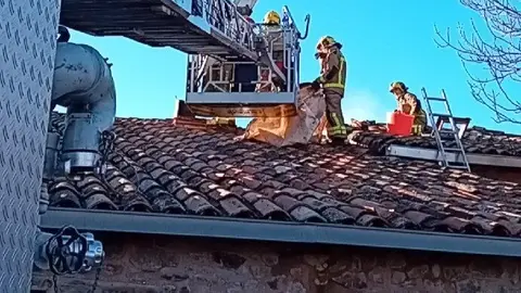 Senterada foc de xemeneia
