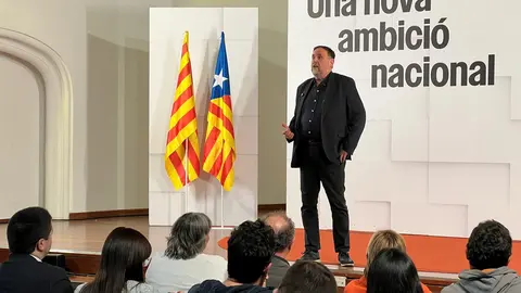 Junqueras confer&egrave;ncia la Seu 1