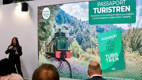 Passaport Turistren, a la fira B-Travel