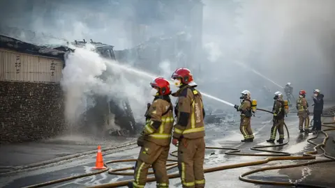 incendi aig&uuml;es d'Arinsal