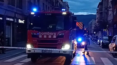 Incendi Puigcerd&agrave; Avinguda Pirineus