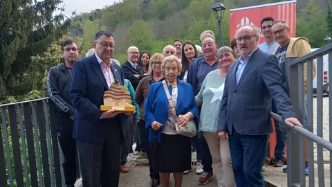 El director de l&rsquo;Institut d&rsquo;Estudis Aranesi - Acad&egrave;mia Aranesa de la Llengua Occitana recull el II Premi Antoni Flores