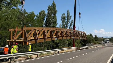 Ruta dels Llacs passarel&middot;la 1