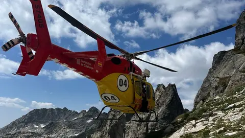 Rescat Besiberri helic&ograve;pter 2