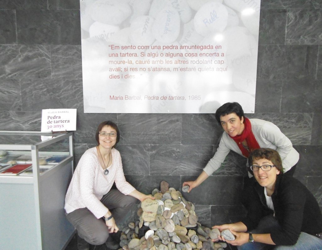Tartera de pedres Bibliotremp