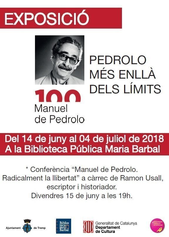 Cartell Exposició Pedrolo