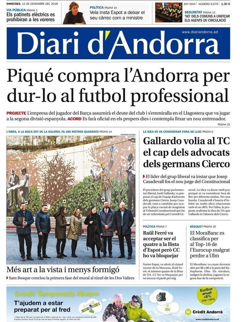Diari d'Andorra Piqué 2