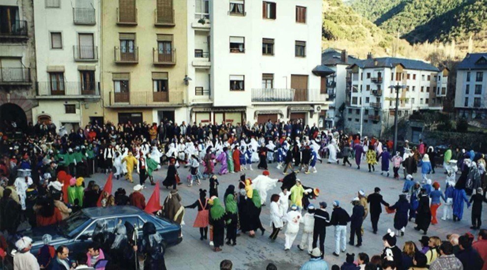 Carnaval de Sort a la plaça Major